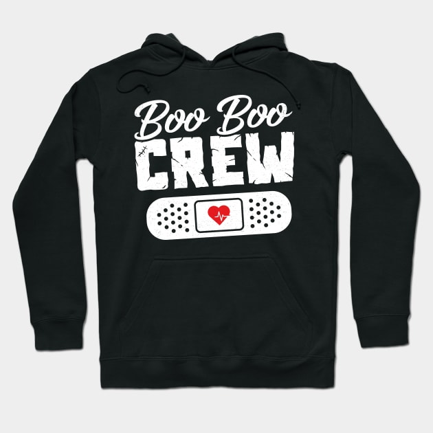 Boo Boo Crew Cute Nurse Costume Girls Funny Halloween Hoodie by trendingoriginals